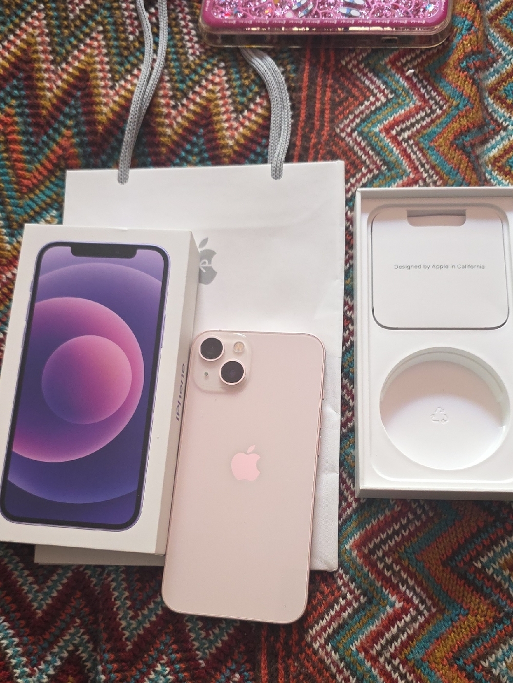 Apple iPhone 13 Mini Pink with Original Box